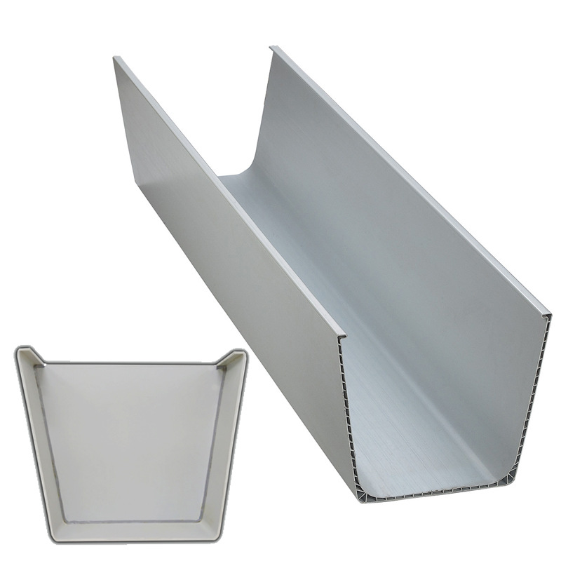 佛山恒兴塑料建材厂家批发PVC水槽屋面排水天沟大棚蔬果种植槽