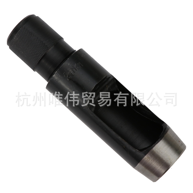 Cinturón negro de perforación manual de trabajo de cuero herramienta de perforación alemán punzonadora punzonado redondo punzonado suministro directo de fábrica