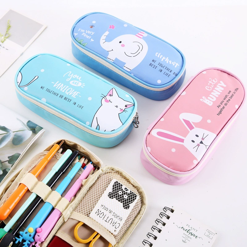 П pencilcase из полимерного полиуретана, портативная система хранения для учащихся начальной школы