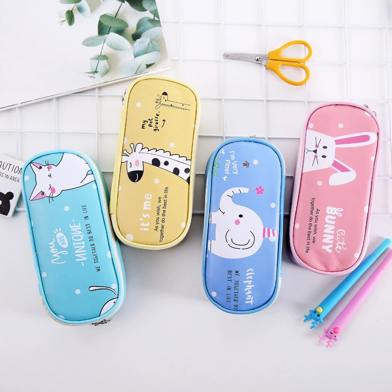 П pencilcase из полимерного полиуретана, портативная система хранения для учащихся начальной школы
