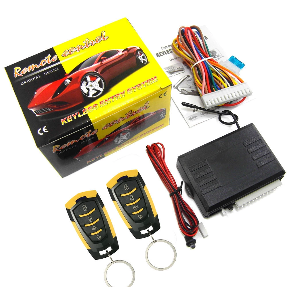 Поставка электронной коммерции, автомобильные цифровые аксессуары для входа без ключа M616-8182, экспортная английская версия, противоугонное устройство, центральный замок