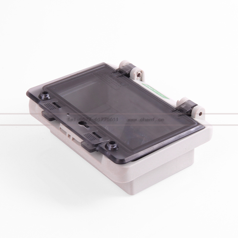 PWH-0406防水透明保护窗仪表断路器监视窗口6回路开关保护透视窗