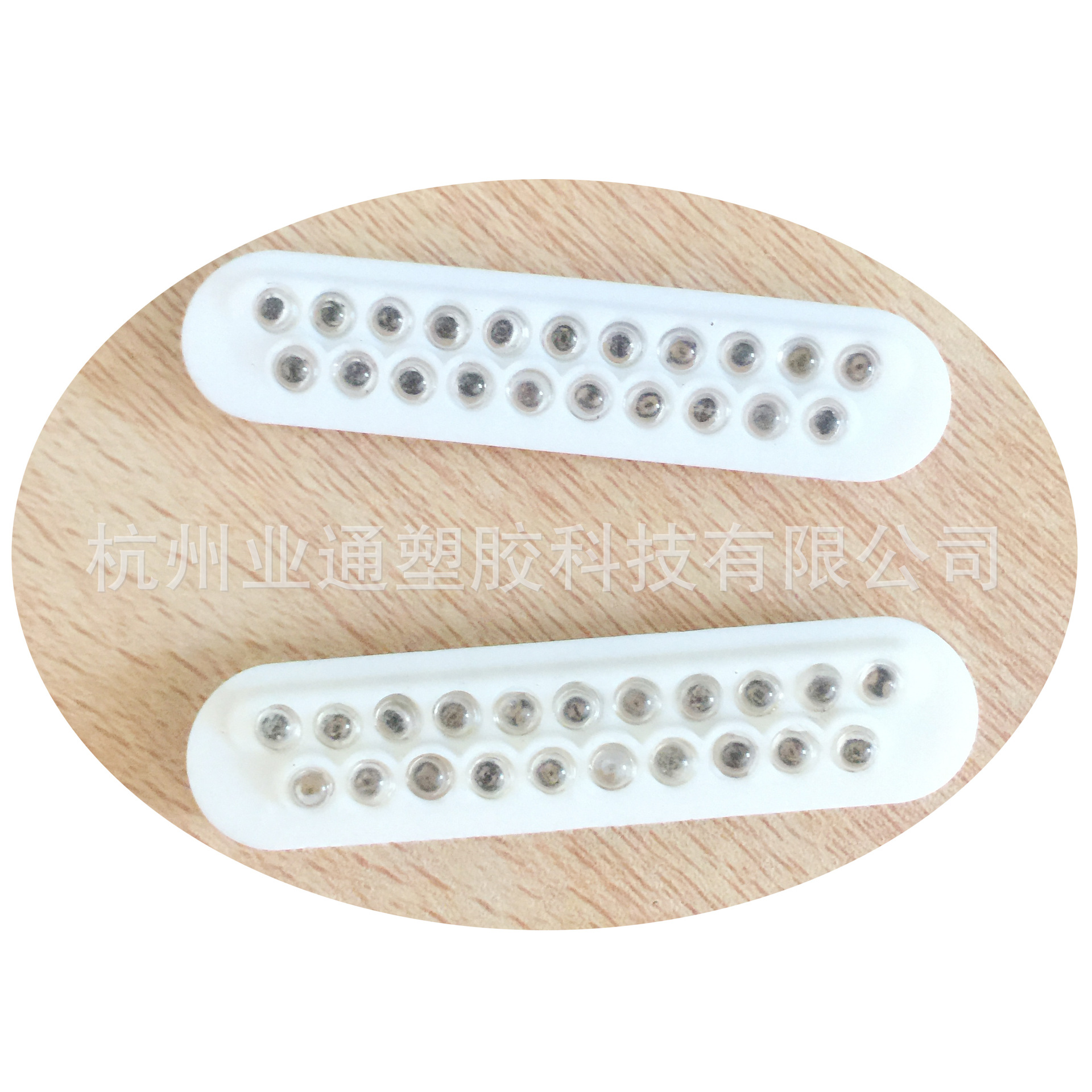 21珠斜面带角度玻璃珠反光片道钉反光片