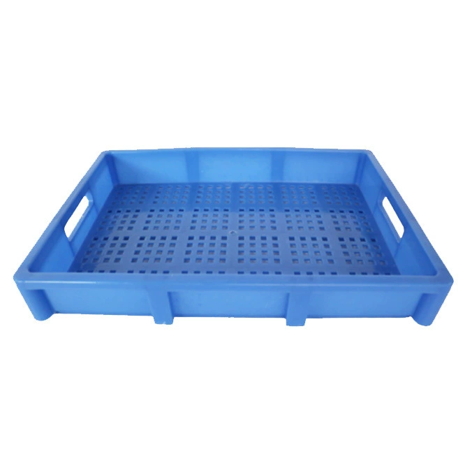 联生 Large plastic square plate rectangular shallow plate transport breeding box with holes food plastic basin thickened turnover sand table