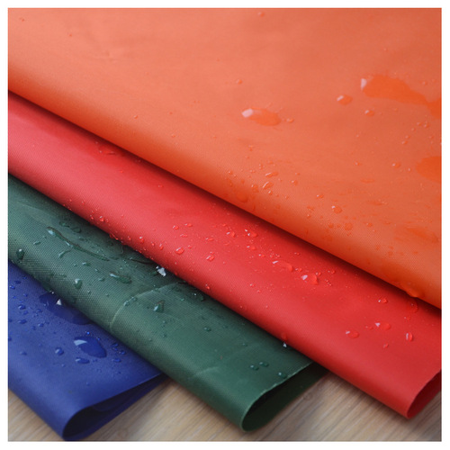 210D PVC waterproof fabric, waterproof without leakage, diaper pad raincoat fabric, thick rain shelter rain cloth PVC Oxford