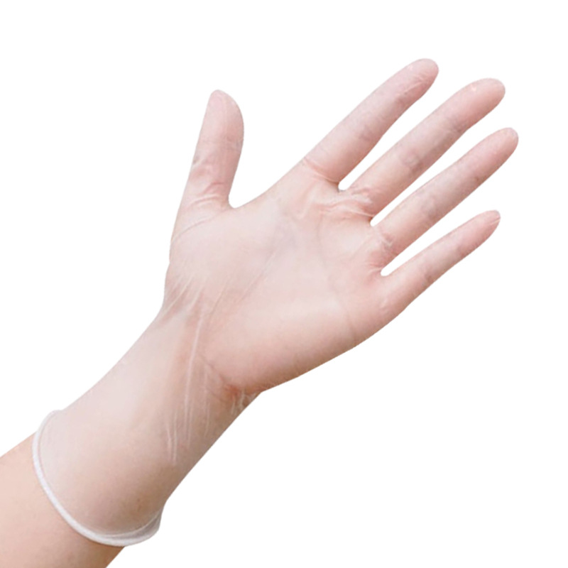 Guantes de PVC desechables al por mayor engrosados extendidos alimentos acuáticos sala limpia fábrica electrónica guantes de PVC de 12 pulgadas