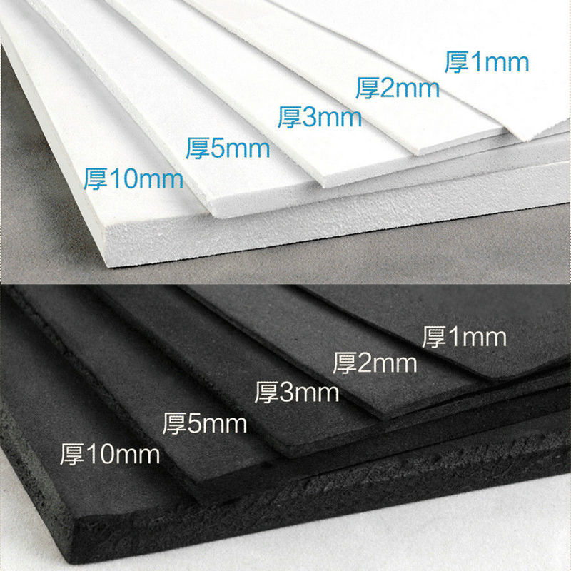 厂家现货多种规格eva泡棉50-60度 黑色EVA片高硬度泡棉eva板材料