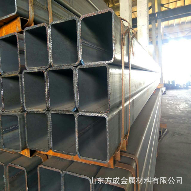 方管厂45#热轧直角方管 q235b家具非标铁方管 护栏用热镀锌方矩管