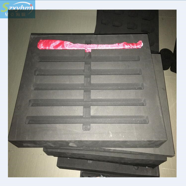 推荐蓝色植绒吸塑包装 通用型植绒EVA包装 深圳厂家供应包装内衬