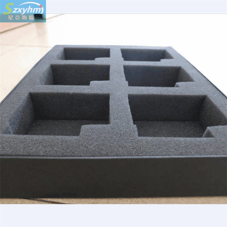 辅助包装切割成型内衬 海绵凹槽棉加工 饰品香水植绒eva防震缓冲