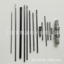 铜针铜套四方针连接器0.64四方弯针变压器镀金四方针定 制