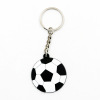 Football baseball basketball volleyball beach keychain PVC, Birthday gift