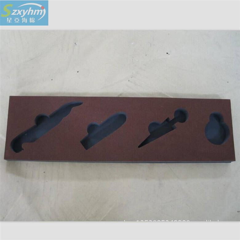 厂家定 做EVA泡棉 防摔定型海绵 摄影师专用三脚架包装内衬盒