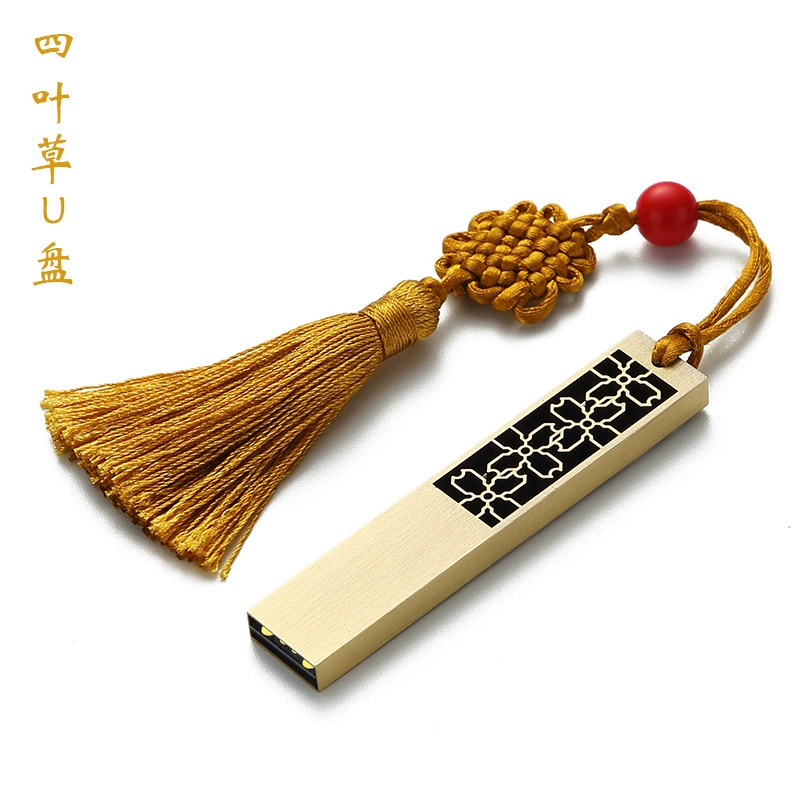 Флеш-накопитель USB, китайский счастливый клевер, новая коллекция, 8 ГБ, подарок на день рождения, 32 ГБ