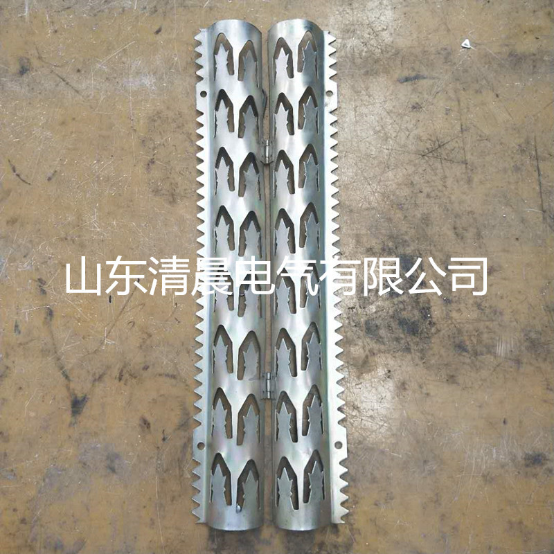 燃气排水管道防鼠防蛇镀锌不锈钢放爬刺学校别墅阳台防爬平刺