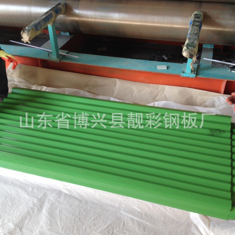 厂家供应实力生产光铝H24软质彩钢瓦 屋顶防水铁皮镀锌瓦