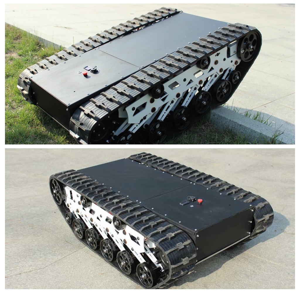 小型工业身体机器人 无线遥控 半径旋转 履带式机器人底盘