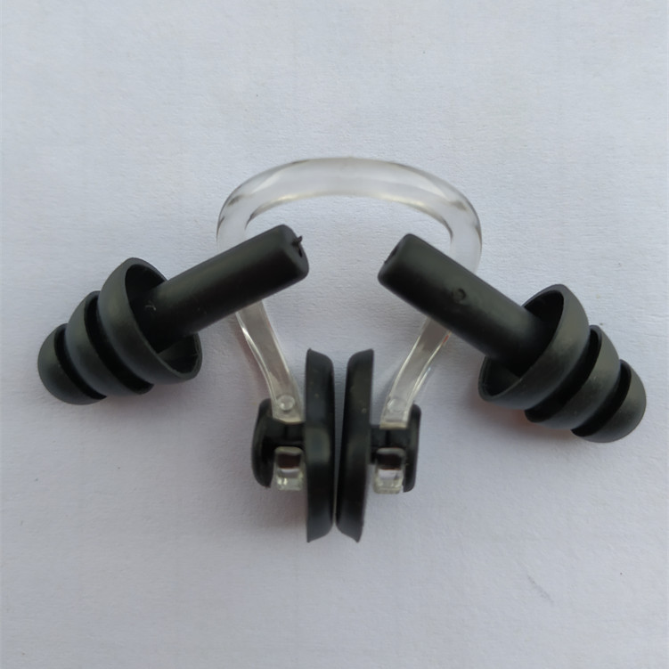 2025 Manufacturer Swimming Nose Clip Waterproof Nose Clip Diving Supplies Nose Clip Earplug Set Anti-Choking 2025 Manufacturer Swimming Nose Clip Waterproof Nose Clip Diving Supplies Nose Clip Earplug Set Anti-Choking