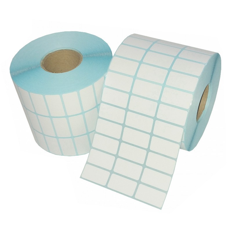 三防热敏不干胶30*15*10000三排标签纸条码纸防水贴纸条形码