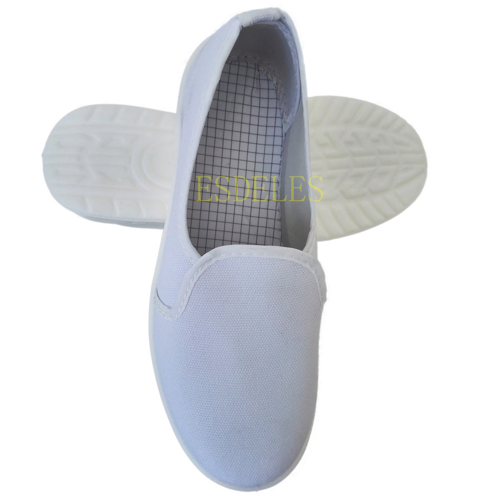 工厂直销PU防静电鞋电子工厂食品车间防静电工作鞋耐磨防滑PVC鞋