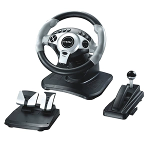 Заводская прямая продажа PS2/PS3/ПК с компьютером USB Racing Game Уличное колесо Три -в одном симуляционном рулевом колесе