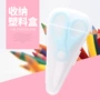 翻盖三角形折叠桌面收纳盒