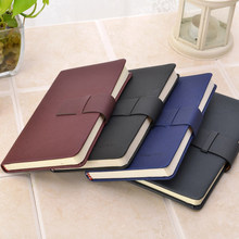 创意商务办公记事本 会议记录搭扣笔记本礼盒 日程日记皮革年历本