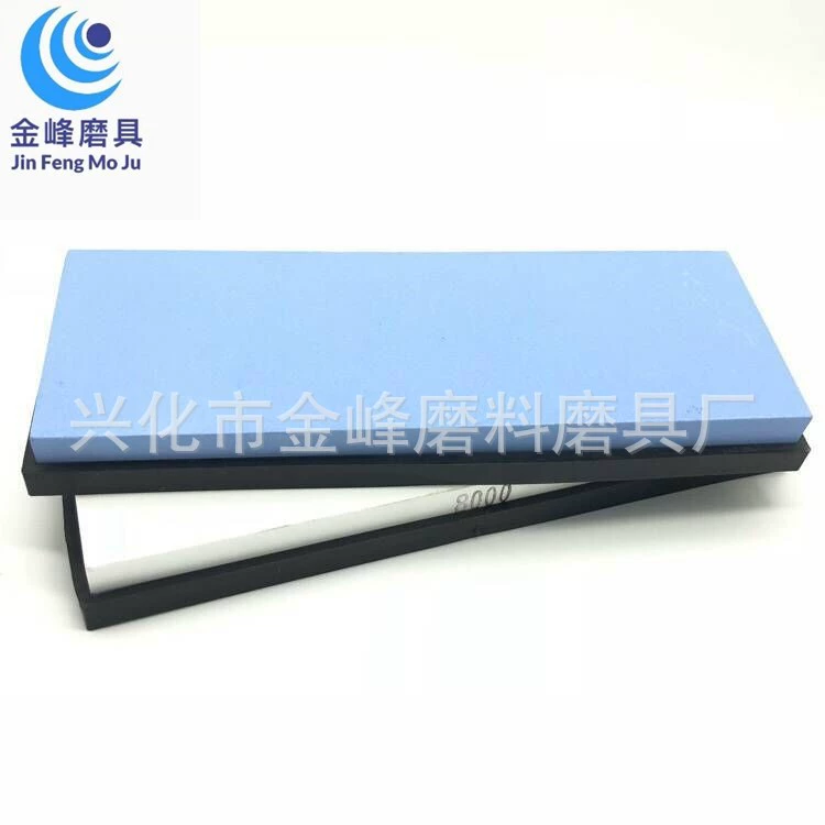 Непосредственно от производителя, закаленный односторонний точильный камень 10 000 меш, тонкий масляный камень, супер износостойкий масляный камень из белого корунда.