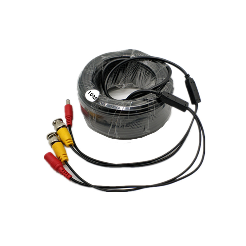 3.3监控视频电源一体线bnc+dc线高清摄像头监控综合线材5-20米