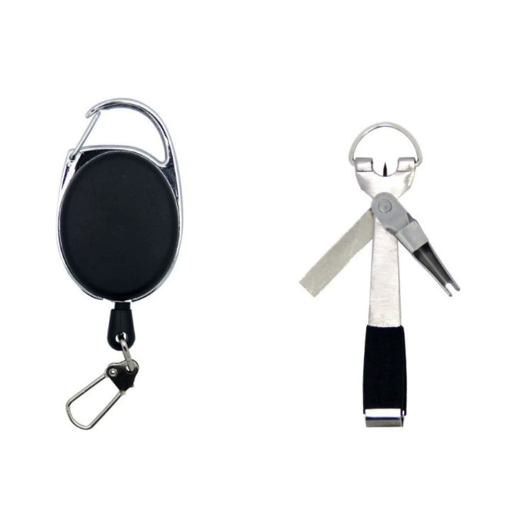 Luya outdoor fishing, fishing, flying flying fisher in four -in -one flies, one -fired hook knot, cutting rope threader cross -border hot selling