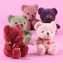 五彩泰迪熊毛绒玩具批发小熊正版小泰迪布娃娃儿童女生日礼物公仔