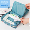 Universal waterproof handheld organizer bag, cosmetic bag for traveling, storage system, Korean style, oxford cloth