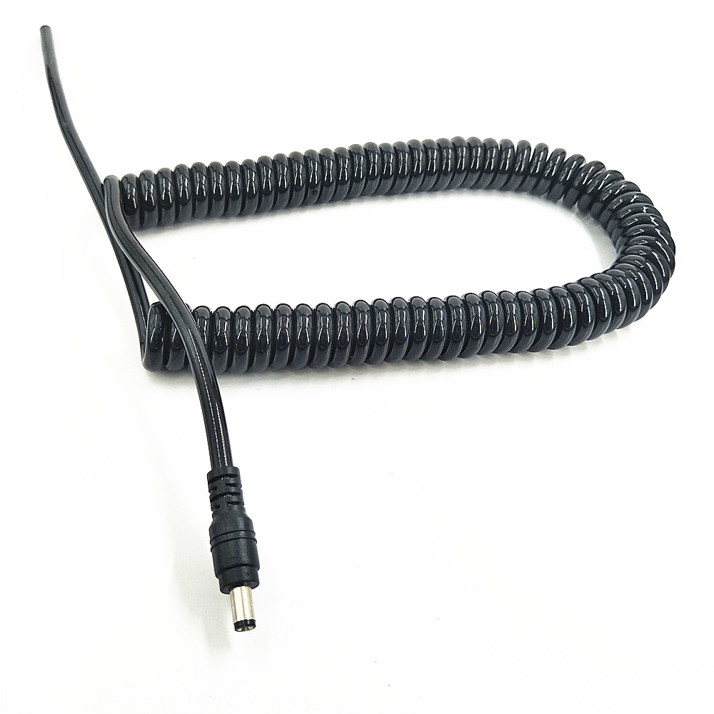 5.5*2.1dc弹簧线  usb转dc电源线弹簧电线  2芯充电弹簧线弹弓线