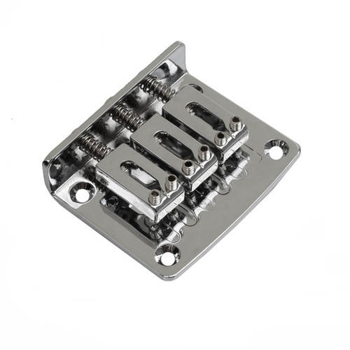 Special guitar three-string electric guitar bridge strings 3-string guitar fixed bridge tailpiece length 50MM black gold chrome