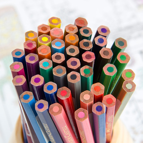 German Faber-Castell 48-color water-soluble colored lead 60-color/72-color painting water-soluble colored pencil water-soluble colored pencil