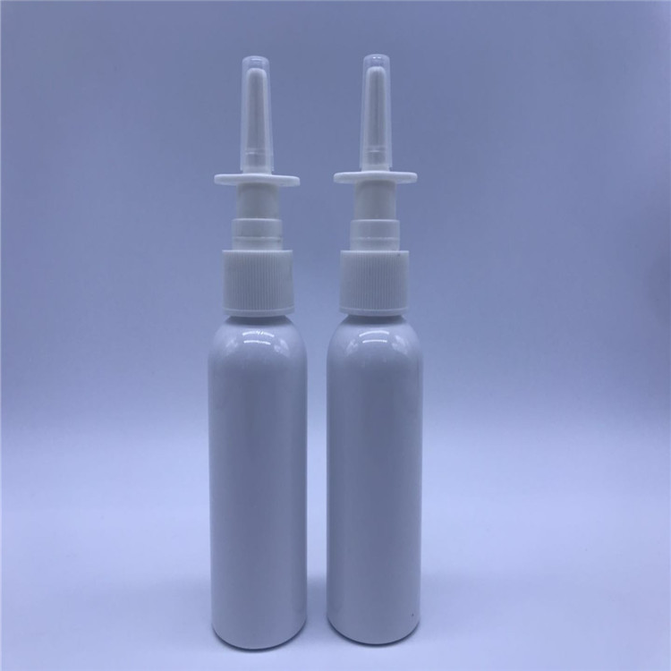60ml透明塑料瓶喷雾瓶直喷鼻喷瓶360度自由旋转超细雾