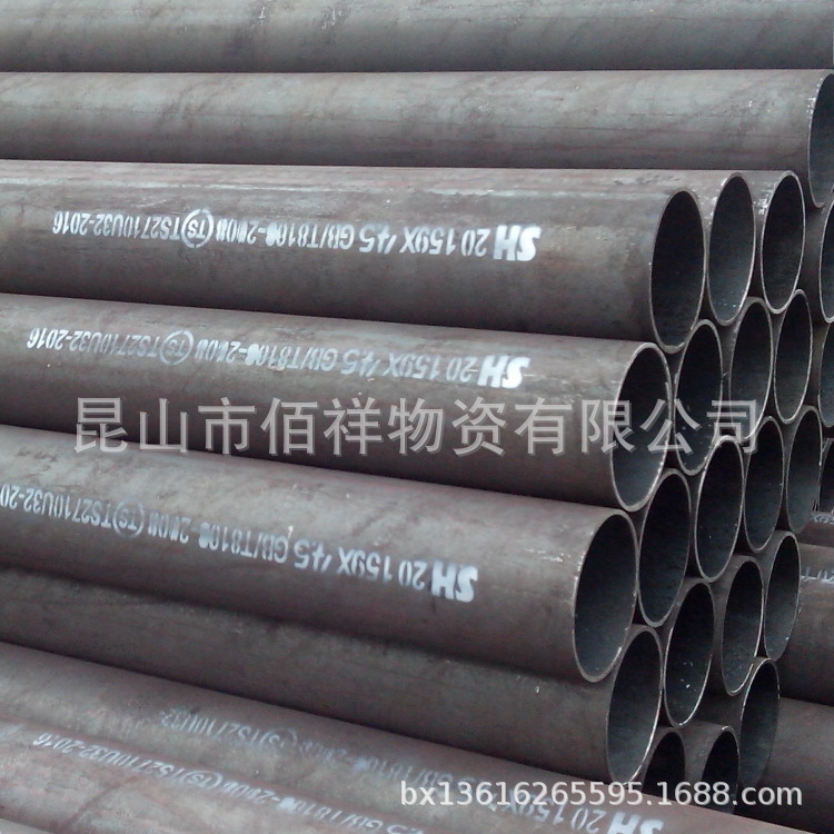 建筑工地搭外墙1寸半焊接钢管外径48毫米不变形质量可靠价优