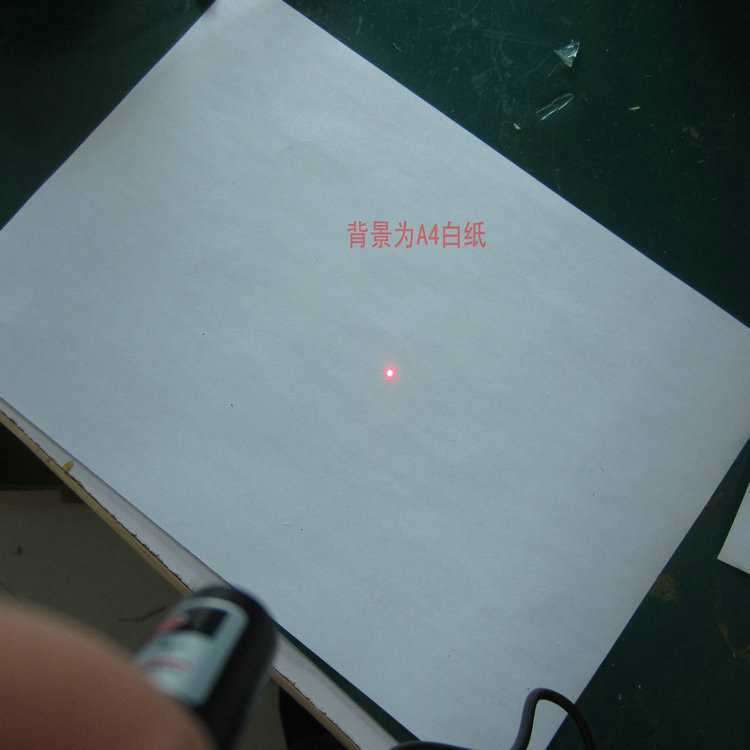 红光定位器高同心度小偏正圆点定位灯光斑点状激光器红外线650nm