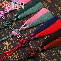 Chinese knot tassel double color matching double tassel tassel car hanging tassel accessories gourd Chinese knot tassel pendant wholesale