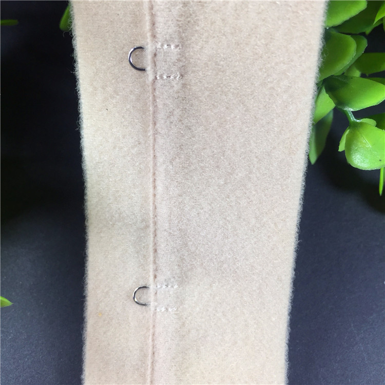 单排双针码装一排内衣尼龙背扣肤色文胸扣子不锈钢背勾服装辅料