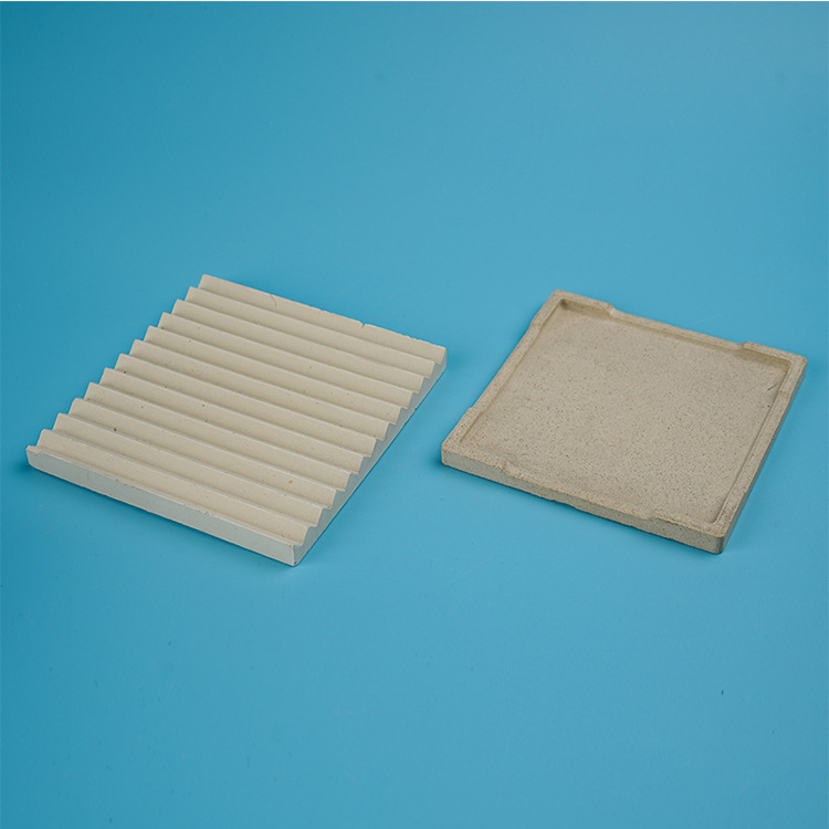 莫来石堇青石绝缘陶瓷板 散热片 承烧板 氧化铝陶瓷结构件批发