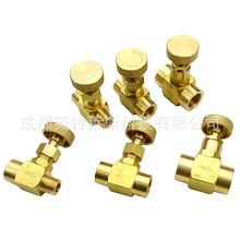 现货 出口品质 黄铜高压仪表针阀 1/8 1/4 3/8 NPT