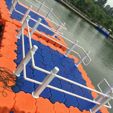 水上娱乐设施浮筒码头  旅游水上浮桥景观平台 台州塑料浮桶厂家