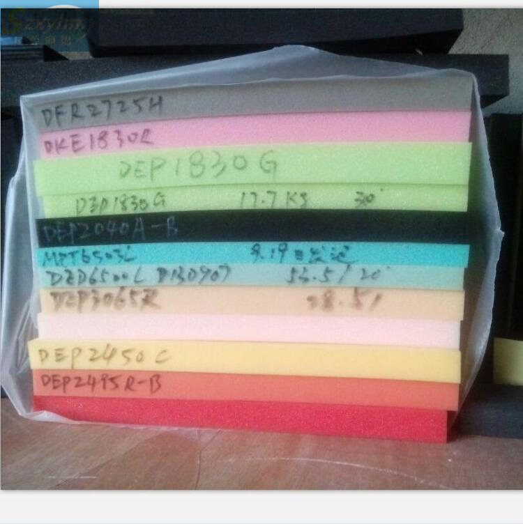 加工高弹性海绵白色聚氨酯阻燃  CR泡棉吸音慢回弹厚度20mm