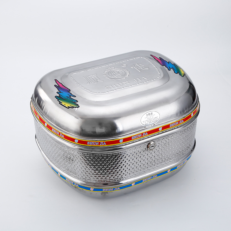 Strict selection of stainless steel electric car trunk thickened screws fixed motorcycle trunk motorcycle trunk trunk trunk