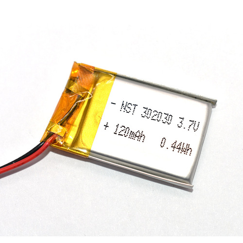 Manufacturer wholesale high quality 302030 120mAh headphone base charging stand polymer lithium battery