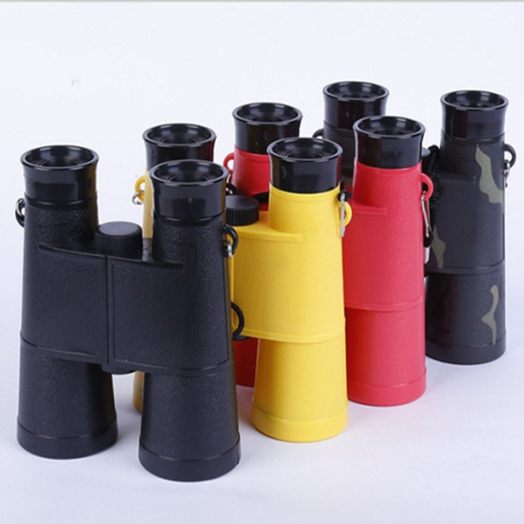 海盗望远镜玩具6倍儿童双筒望远镜 儿童户外探险望远镜