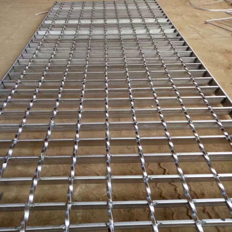 厂家供应热镀锌钢格栅/水沟盖板/镀锌沟盖钢格栅/电厂平台钢格板