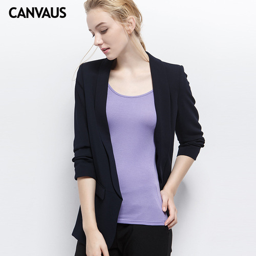CANVAUS Plus-size Women's Clothing Spring/Summer Long-sleeved T-shirt New Modal Slim-fit Base Layer Shirt Wholesale F217A