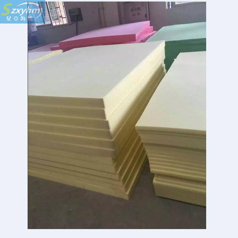 红黄绿三色普密海绵片材免费拿样飘窗垫防撞贴墙成型泡棉出售